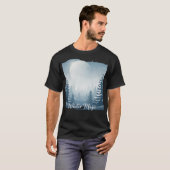 ウィンターマジック シャツ｜美しい雪景色のTシャツ｜ペ Tシャツ (正面フル)