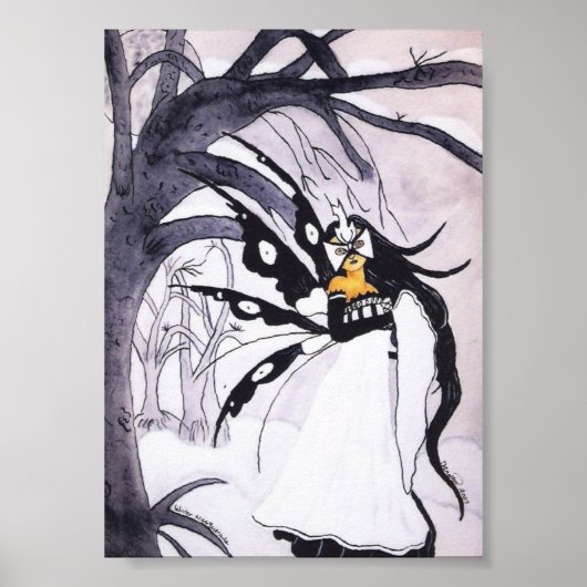 ウィンターマスカレードプリント ポスター (正面)