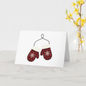 ウィンターマッテン カード (黄色い花)