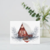 ウィンターマンション フェスティブ ポストカード (スタンド正面)