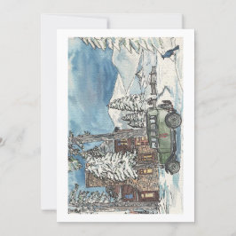 ウィンターマンション 招待状