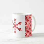 ウィンターミストポピュレースバッジのバーニー コーヒーマグカップ (正面右)