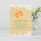 ウィンターミッテンズホリデーパーティ招待状 招待状 (スタンド正面)