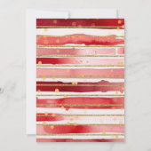 ウィンターメリークリスマスウッドランド動物テーマ カード (裏面)