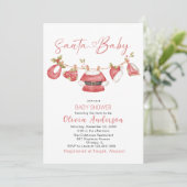 ウィンターメリークリスマスサンタウォーターベビーショー 招待状 (スタンド正面)