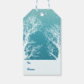 ウィンターメリークリスマスホリデー ギフトタグ (裏面)