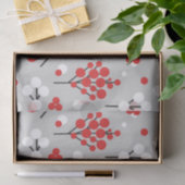 ウィンターモダンベリーティッシュペーパー 薄葉紙 (ギフト)