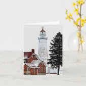 ウィンターライトハウス カード (黄色い花)