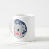 ウィンターライブクリスマスコアラマグ コーヒーマグカップ (正面左)