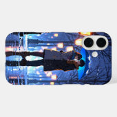 ウィンターラブアンブレラ Case-Mate iPhoneケース (裏面 (横))