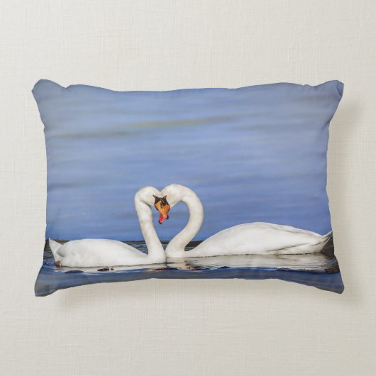 ウィンターラブスワンピロー アクセントクッション (正面)