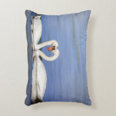 ウィンターラブスワンピロー アクセントクッション (正面(垂直))