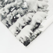 ウィンターランドクリスマスフリースブランケット フリースブランケット (角)