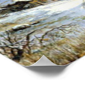 ウィンターランドスケープスリー – Koekkoek ポスター (角)