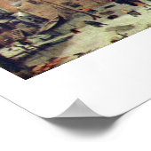 ウィンターランドスケープバイヘンドリックAvercamp ポスター (角)