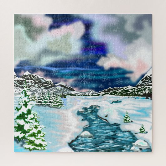 ウィンターランドスケープパズル ジグソーパズル (縦)