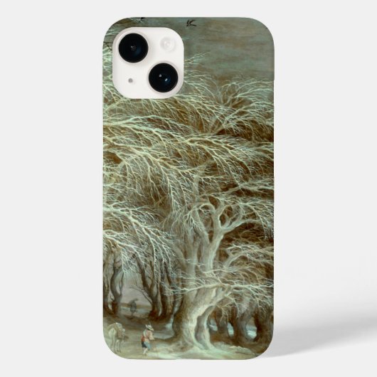 ウィンターランドスケープGijsbrecht Leytens Case-Mate iPhoneケース (裏面)