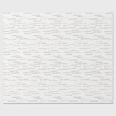 ウィンターランドホリデーラッピング紙 ラッピングペーパー (フラット)