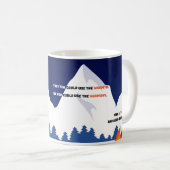 ウィンターランド – ヘザーズマネキン引用文 コーヒーマグカップ (正面右)