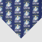 ウィンターランナーランニング- Snow Muchおもしろい 薄葉紙 (詳細)