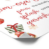 ウィンターリッメリートルクリスマスマムオサバー ポスター (角)