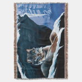 ウィンターリンクス山 スローブランケット (正面縦)