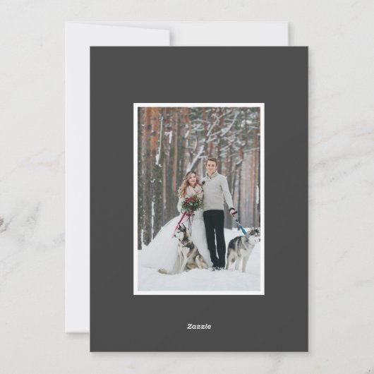 ウィンターリースホリデーフォトカード シーズンカード (裏面)