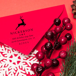 ウィンターリーピングトインデナ差出人住所 ラバースタンプ