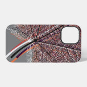 ウィンターリーフ #3 iPhoneケース (裏面横)