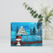 ウィンターレイククリスマスフォークアート シーズンポストカード (スタンド正面)