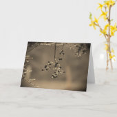 ウィンターレインカード カード (黄色い花)