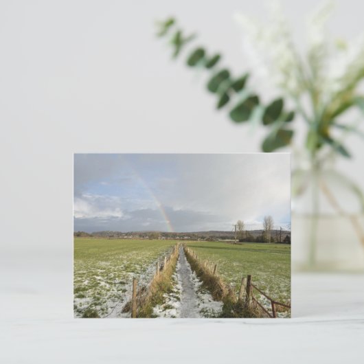 ウィンターレインボーアーンサイドモス ポストカード (スタンド正面)