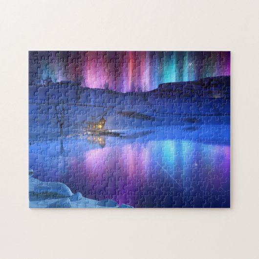 ウィンターレインボーパズル ジグソーパズル (横)