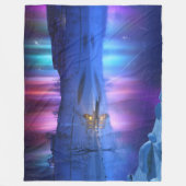 ウィンターレインボーフリースブランケット フリースブランケット (正面)