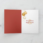 ウィンターレッドグローブウィンター文字 カード (内部)