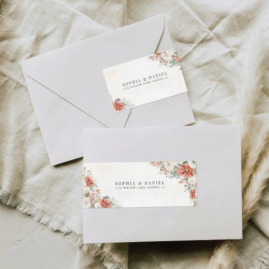 ウィンターレッドピネコ結婚ン差出人住所ラベル ラベル