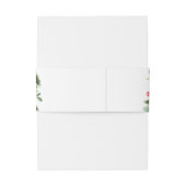 ウィンターレッドベリークリスマス招待状用帯 招待状ベリーバンド (裏面例)