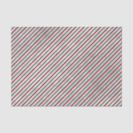 ウィンターレッド&グリーンストライプ 薄葉紙