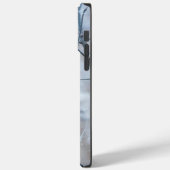 ウィンターレッド（鳥）ショウジョウコウカンチョウイン雪 Case-Mate iPhoneケース (裏面 / 左)