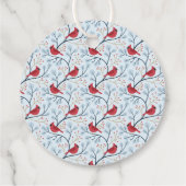 ウィンターレッド（鳥）ショウジョウコウカンチョウバード フェイバータグ (裏面)