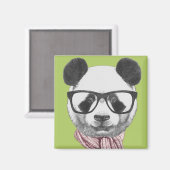 ウィンターレディパンダベア マグネット (正面/裏面)