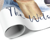 ウィンターレディ格言ブルーフォレストメリークリスマス ラッピングペーパー (ロールコーナー)