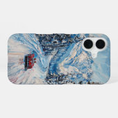 ウィンターレーサー iPhone 16ケース (裏面横)