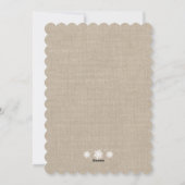 ウィンターレースのようフォトホリデーカード シーズンカード (裏面)