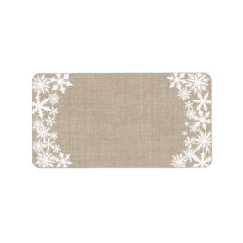 ウィンターレースのようホリデー住所 シール