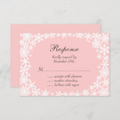 ウィンターレースオン赤面RSVP 出欠カード (正面/裏面)