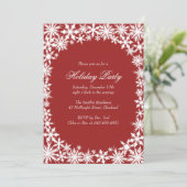 ウィンターレースホリデーパーティー招待状 招待状 (スタンド正面)