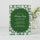 ウィンターレースホリデーパーティー招待状 招待状 (スタンド正面)