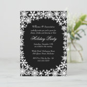 ウィンターレース企業のホリデーパーティー招待状 招待状 (スタンド正面)