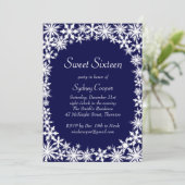ウィンターレースSweet sixteen招待状 – 青 招待状 (スタンド正面)